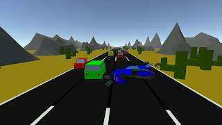 Pixel Driver - Fast paced infinite driving screenshot 4