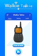Wifi Walkie Talkie : Two Way Radios Walkie Talkie poster
