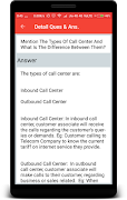 Call Center Interview Question скриншот 3