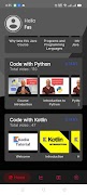 Learn To Code :  Python, Java , Kotlin , C , C++ Ekran Görüntüsü 1