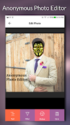 Anonymous Photo Editor imagem de tela 1