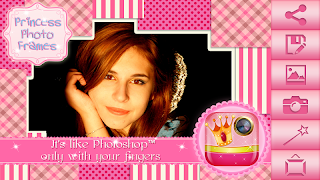 برنامه‌نما Princess Photo Frames عکس از صفحه