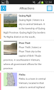 Vietnam Offline Map & Guide capture d'écran 5