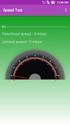برنامه‌نما Speed Test عکس از صفحه