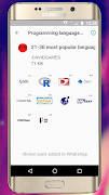 Programming Languages Stickers For WhatsApp capture d'écran 3
