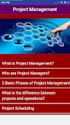 Project Management 포스터