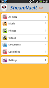 برنامه‌نما Stream Vault عکس از صفحه