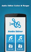Audio Editor Cutter & Merger 포스터