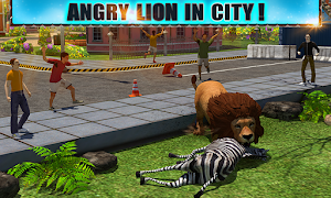 Angry Lion Attack 3D ภาพหน้าจอ 2