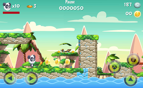 Jungle Panda Run স্ক্রিনশট 1