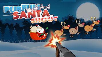 Pub Fun Santa Shoot poster
