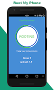 Root Android Mobile الملصق