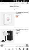 방탄소년단 공식쇼핑몰-BTS OFFICIAL SHOP captura de pantalla 3