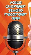 Voice Changer Studio Recorder App poster