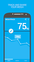 WeighTrack Weight tracker Poster