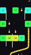 Crazy Block Wall - fun Dancing Balls Snake screenshot 1
