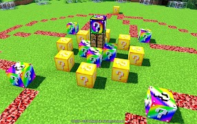 برنامه‌نما Lucky Block Race Map for Minecraft PE Ideas عکس از صفحه