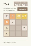 2048 game classic syot layar 5