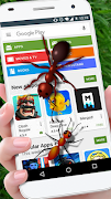Catching Ants on screen  Prank syot layar 1