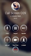 Call Screen Theme Bubble captura de pantalla 2