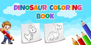 Dinosaur Coloring Book ภาพหน้าจอ 4