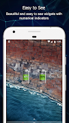 Baterai Widget+ (% Indikator) screenshot 1