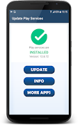 Fix Play Services - info & update Ekran Görüntüsü 1