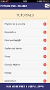 Physics Full Course - Physics App Affiche