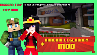 برنامهنما Tiny modern city mod عکس از صفحه