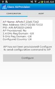 Cisco AirProvision screenshot 3