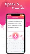 Speak and Translate : Voice Typing with Translator captura de pantalla 4