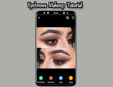 Eyebrows Makeup Tutorial capture d'écran 1