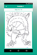 How To Draw Godzilla step by step 截图 5