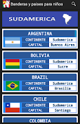 Banderas y países para niños captura de pantalla 3