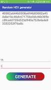 Random Hex Number Generator স্ক্রিনশট 1