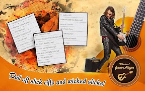 برنامه‌نما Virtual Guitar Player عکس از صفحه