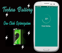 Techno Battery Charging saver App پوسٹر