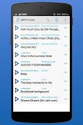 MP3 Cutter 2018 capture d'écran 1