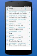 MP3 Cutter 2018 ảnh chụp màn hình 1