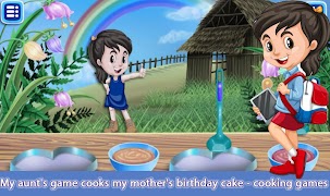 لعبة خالتي تطبخ كعكة ميلاد امي - العاب طبخ स्क्रीनशॉट 4