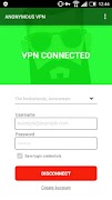 Anonymous VPN screenshot 1