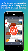 Rebbit Browser - Ad Blocker , Fast Download 스크린샷 3