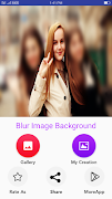 Blur Image Background الملصق