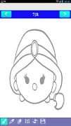 2 Schermata How to draw Disney Tsum Tsum Princesses