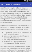 Technical Writing screenshot 1