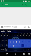BlueWorld Emoji Keyboard 截圖 2