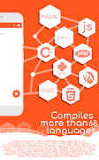 Creative IDE | C++,PHP,HTML,JS,Python and more ภาพหน้าจอ 1