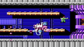 Bionics Commandos Nes 스크린샷 2