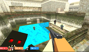 Pixel Block Survive Wars syot layar 6