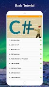 Learn C#.Net ภาพหน้าจอ 1